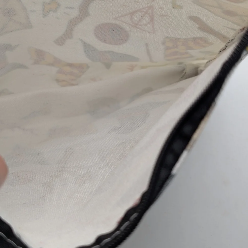 Magic Themed‎ Canvas Pouch with Wizard Icons